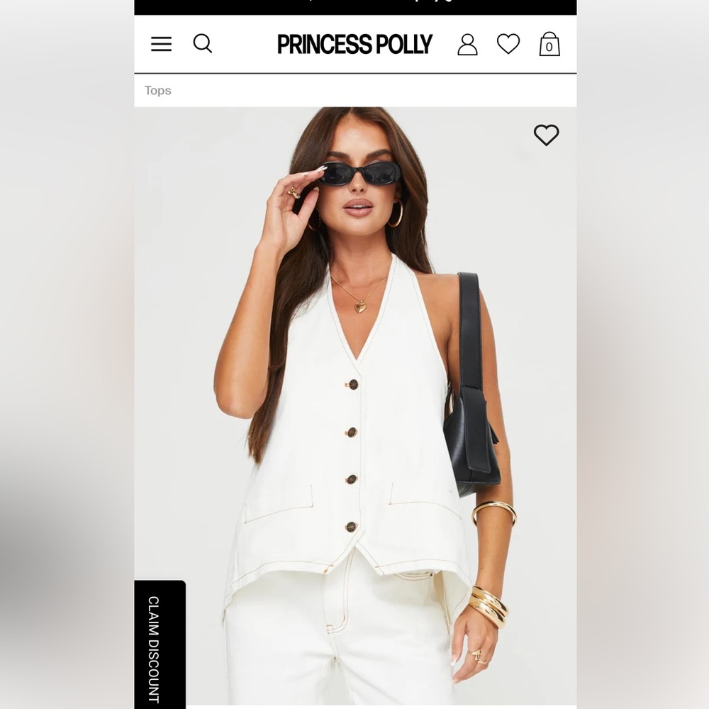 HALTER TOP PORCELAIN